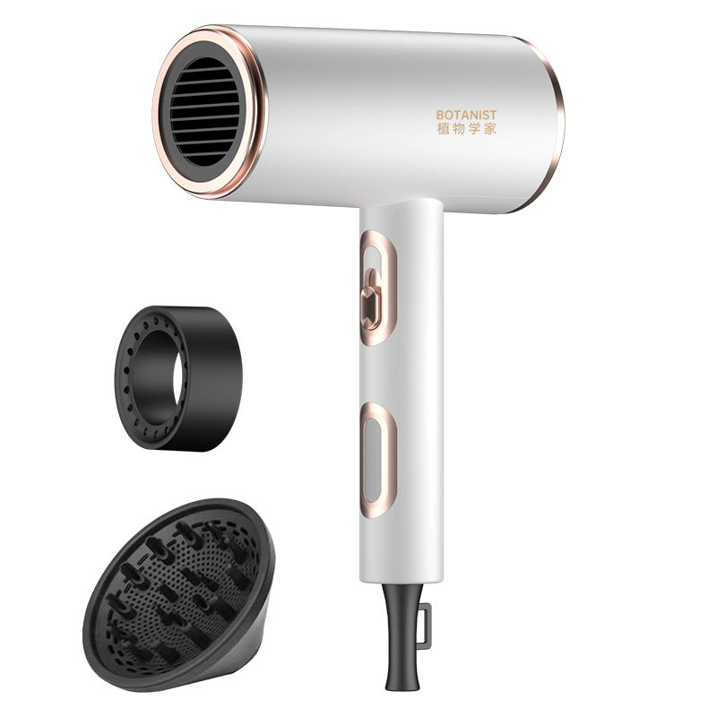 Sèche-cheveux blanc avec accessoires